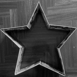 estrella poligonal