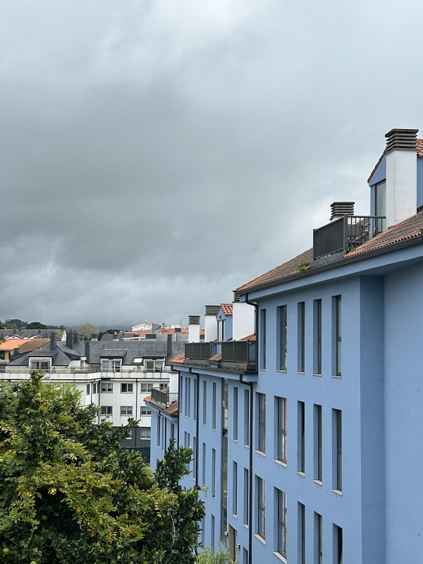 Calma entre edificios