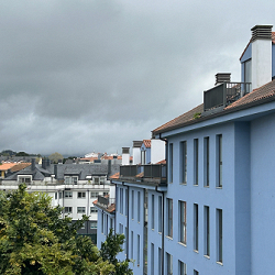 Calma entre edificios